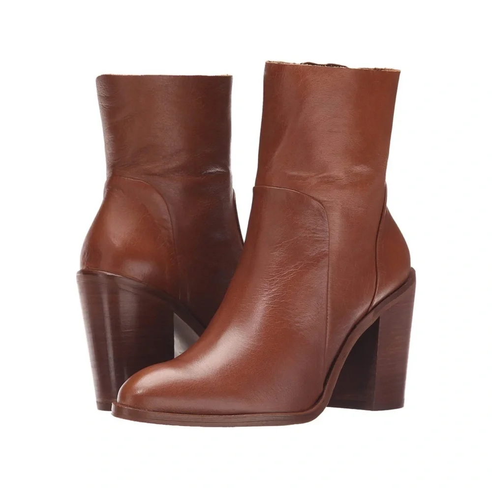 Aldo Leather Greca Booties